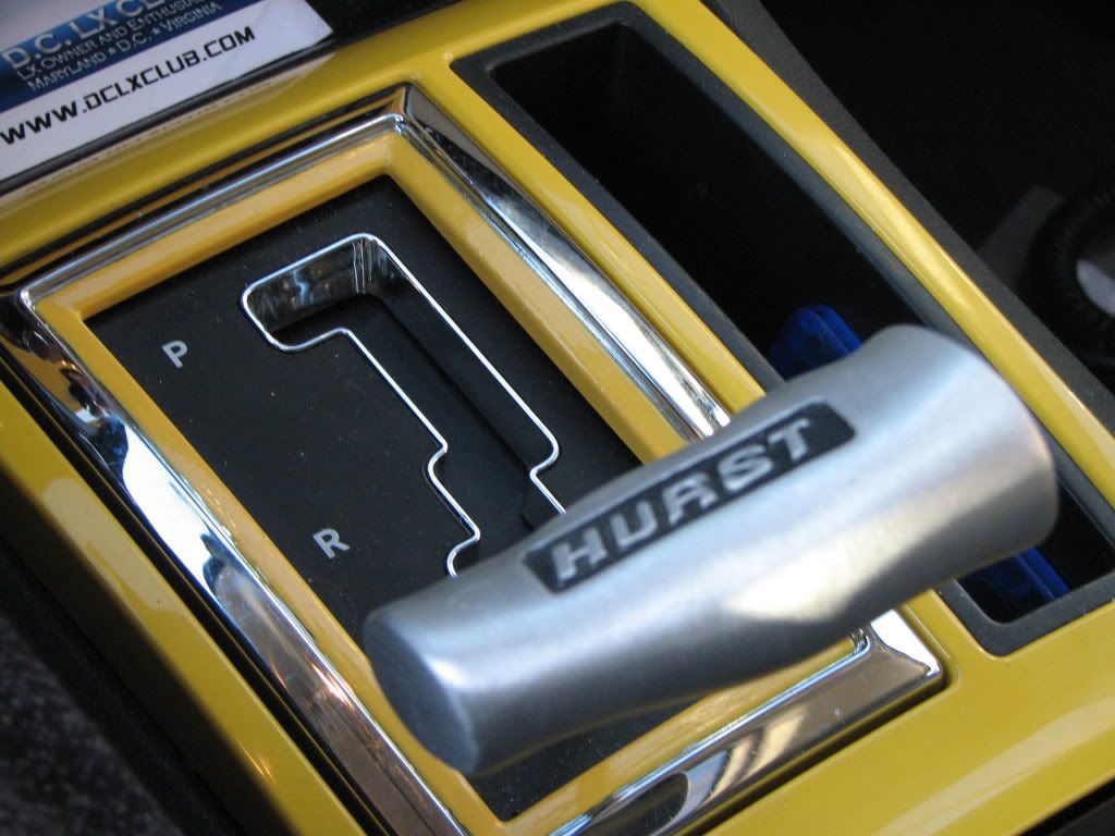 My Custom Fitted Hurst Shift Knob Charger Forums